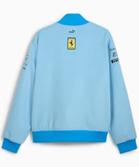 Ferrari Miami Blue Varsity Jacket