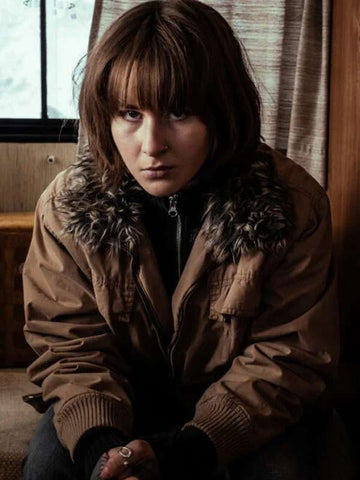 Aiko Beemsterboer Ferry 2 Brown Fur Jacket