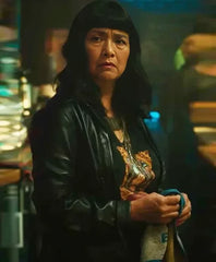 Fight or Flight Black Leather Jacket