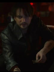 Richard Harmon Black Leather Jacket – Bloodlines Final Destination Style