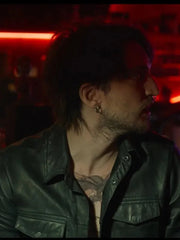 Richard Harmon Black Leather Jacket – Bloodlines Final Destination Style
