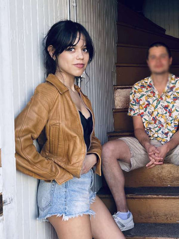 Jenna Ortega Finestkind Leather Jacket