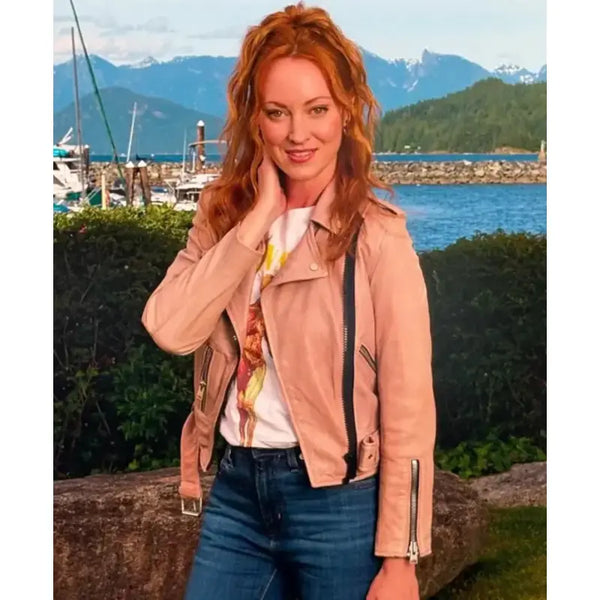 Fiona Vroom Murder in a Small Town S02 Leather Jacket