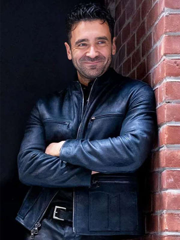 Fitz Saint-Pierre Black Leather Jacket