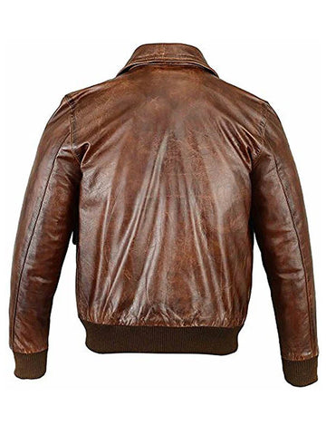A2 Flight Aviator Leather Jacket