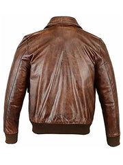 A2 Flight Aviator Leather Jacket