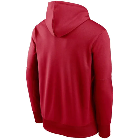 San Francisco Trent Williams Red Pullover Hoodie