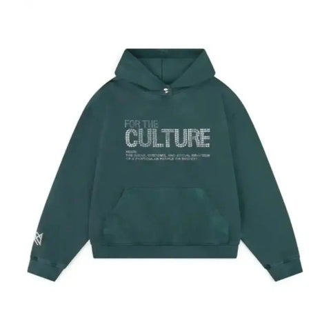 Unisex For The Culture Crystal Hoodie