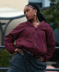 Forever Lovie Simone Maroon Jacket