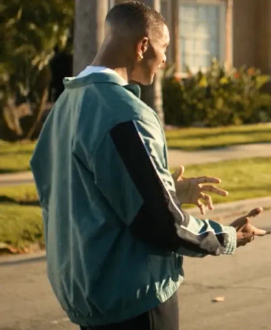 Forever Xavier Mills Green Track Jacket