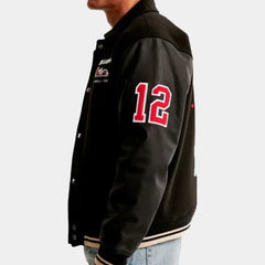 McLaren Varsity Black Bomber Jacket