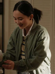 Stevie Zhao Found S02 Green Bomber Jacket