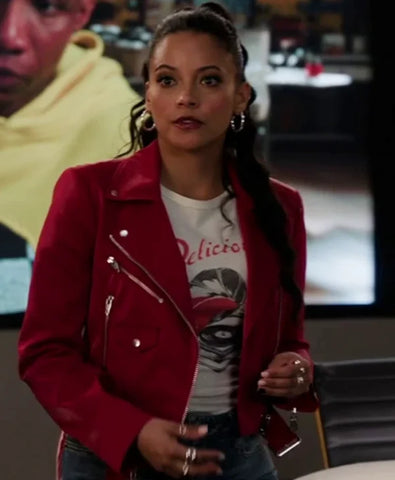 Found S02 Gabrielle Walsh Leather Jacket