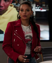 Found S02 Gabrielle Walsh Leather Jacket