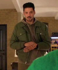 Found S02 Karan Oberoi Green Bomber Jacket