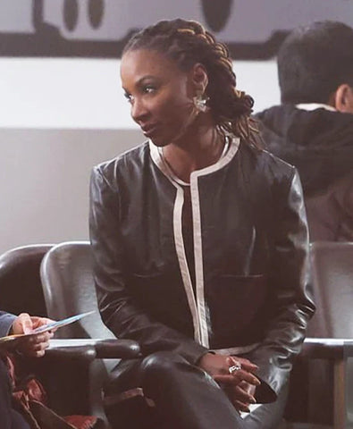 Found S02 Shanola Hampton Black Jacket