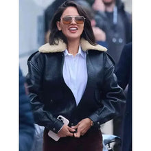 Eiza González Fountain of Youth Leather Jacket