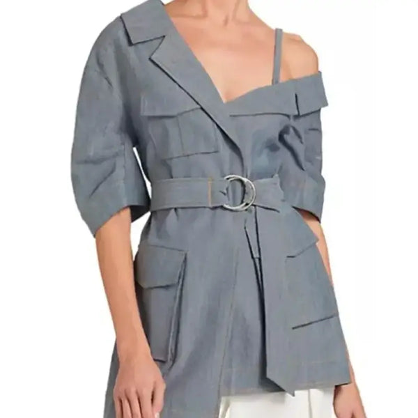 Freakier Friday 2025 Jamie Lee Curtis Grey Jacket