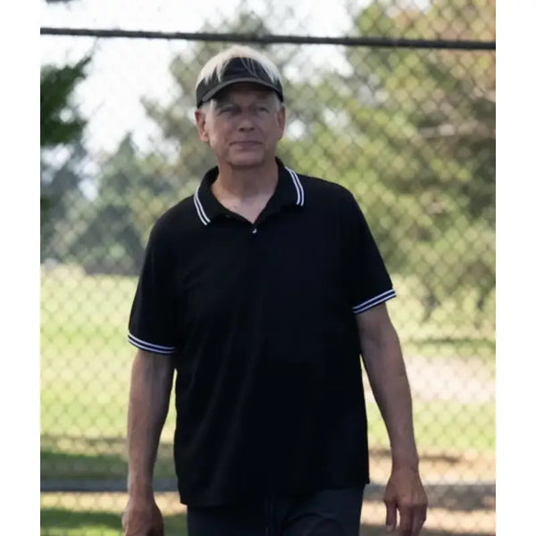 Freakier Friday Mark Harmon Black Polo Shirt