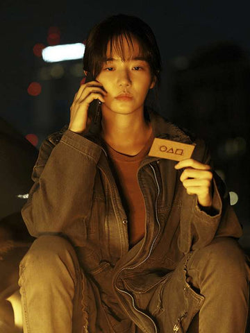 Squid Game S02 Park Gyuyoung Grey Jacket