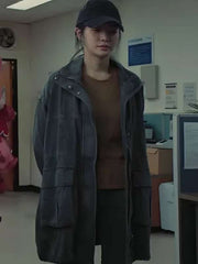 Squid Game S02 Park Gyuyoung Grey Jacket