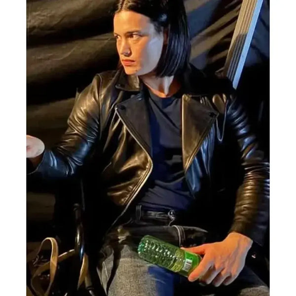 Derek Luh Gen V Black Leather Jacket