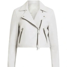 Gen V S02 Maia Jae White Leather Jacket