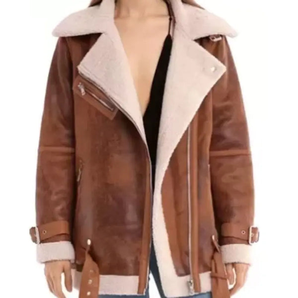 General Hospital Josslyn Jacks Brown Jacket