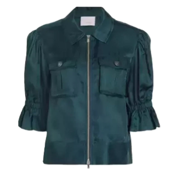 General Hospital Amanda Setton Green Satin Jacket