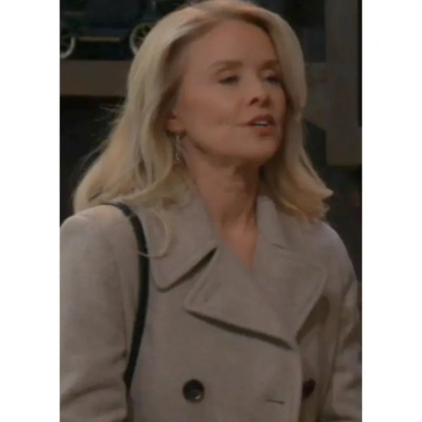 General Hospital Kristina Wagner Wool Peacoat