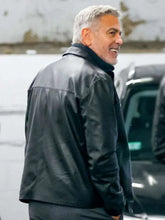 George Clooney Wolves 2024 Leather Jacket