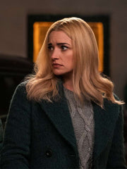 Brianne Howey Ginny & Georgia Green Trench Coat