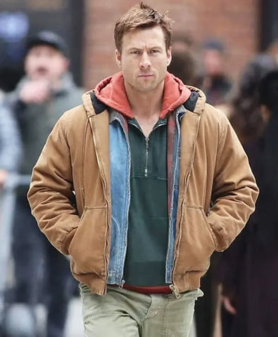 Glen Powell The Running Man Jacket