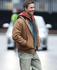 Glen Powell The Running Man Jacket
