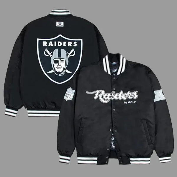 Golf Wang Las Vegas Raiders Bomber Black Jacket