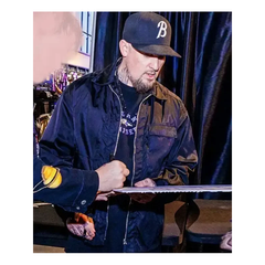 Joel Madden Black Satin Jacket