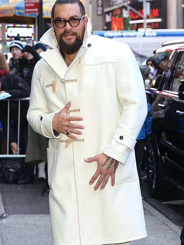 Jason Momoa White Coat