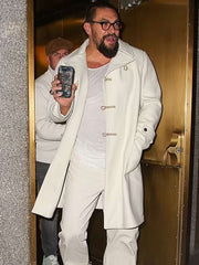 Jason Momoa White Coat