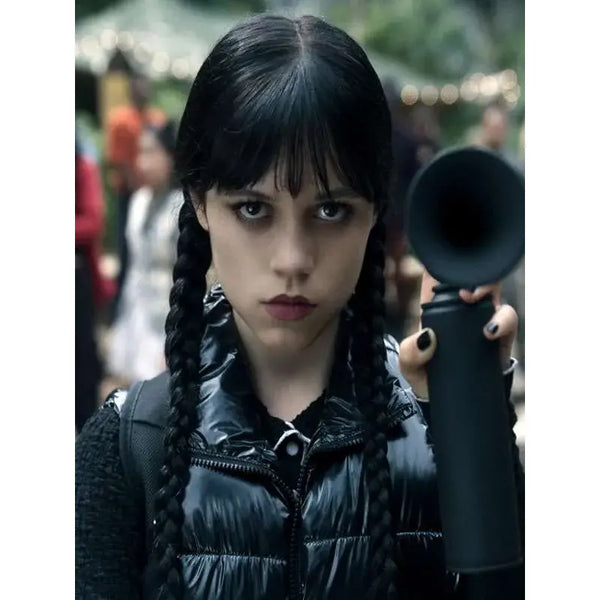 Goody Addams Wednesday S02 Black Vest