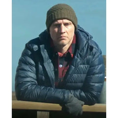 Gordon Murphy Murder in a Small Town Blue Puffer Jacket