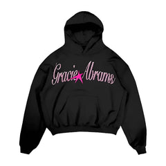 Gracie Abrams Black Pullover Hoodie