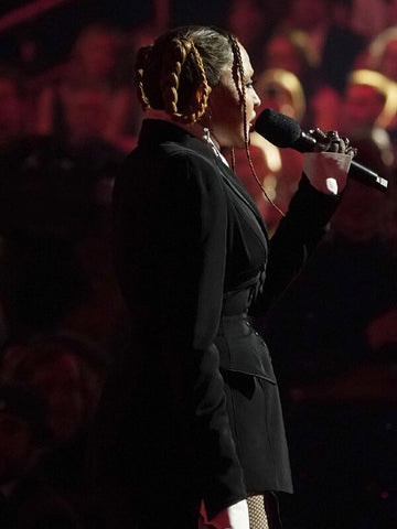 Grammys 2023 Madonna Black Blazer