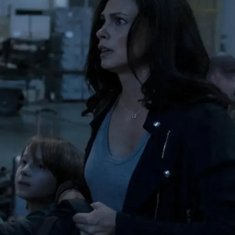 Greenland Migration Morena Baccarin Black Jacket