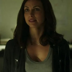 Greenland Migration Morena Baccarin Black Jacket