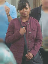 Grey’s Anatomy S21 Alexis Floyd Maroon Jacket