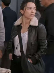 Mika Yasuda Grey’s Anatomy S21 Black Leather Jacket