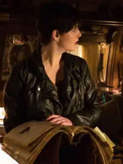 Grimm S04 Theresa Rubel Black Leather Jacket