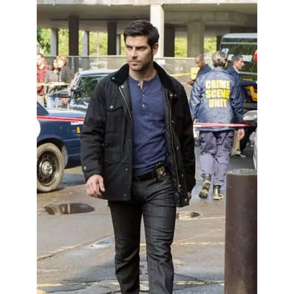 David Giuntoli Grimm Black Jacket