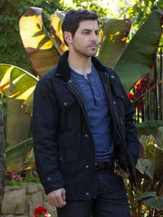 David Giuntoli Grimm S05 Black Jacket