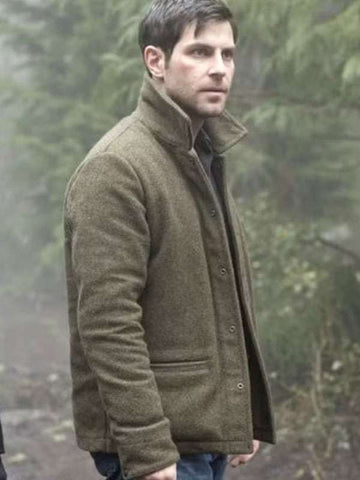 Nick Burkhardt Grimm S06 Wool Jacket